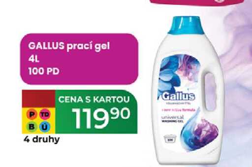 GALLUS prací gel 4L 100 PD  