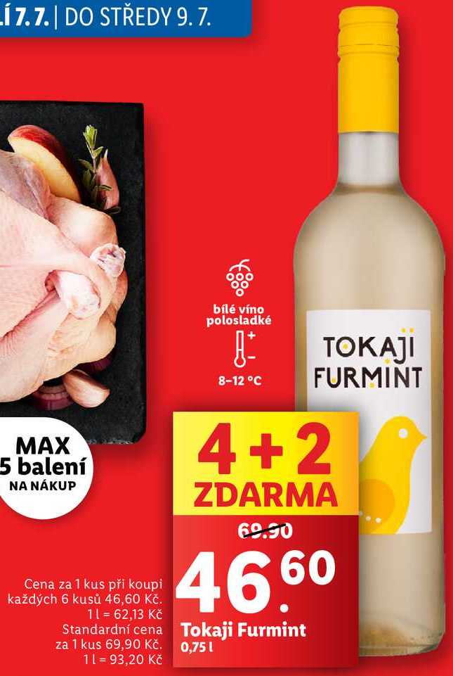 Tokaji Furmint, 0,75 l
