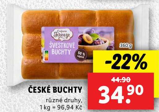 ČESKÉ BUCHTY, 360 g