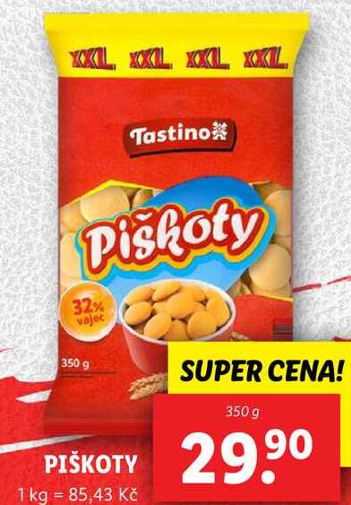 PIŠKOTY, 350 g