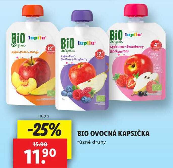 BIO OVOCNÁ KAPSIČKA, 100 g