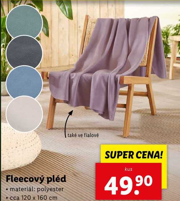 Fleecový pléd 