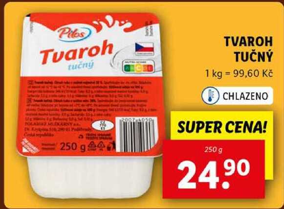 TVAROH TUČNÝ, 250 g