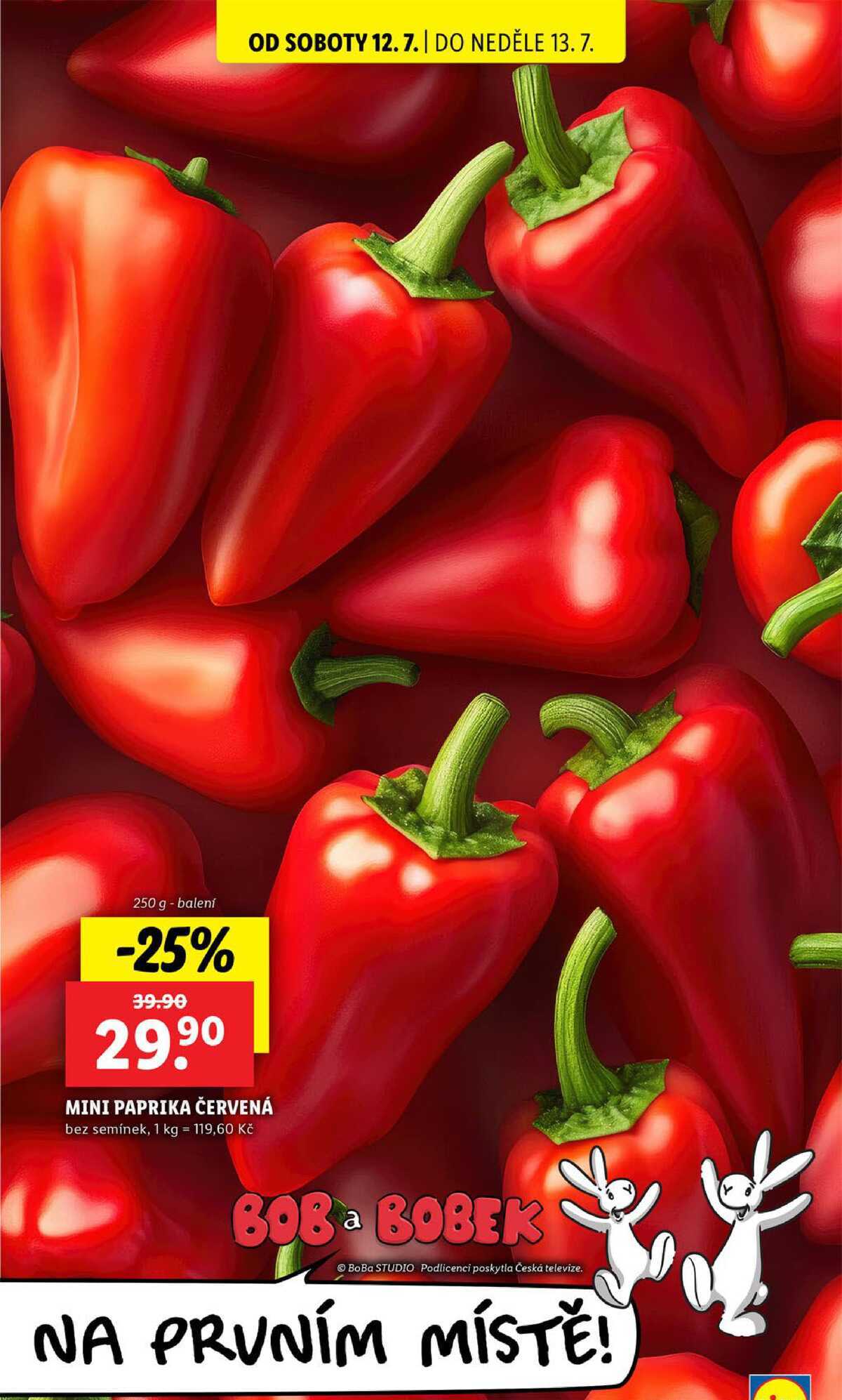 MINI PAPRIKA ČERVENÁ, 250 g