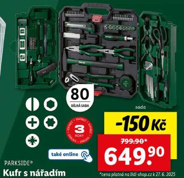 Kufr s nářadím