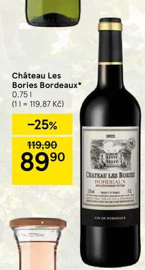 Château Les Bories Bordeaux, 0.75 l