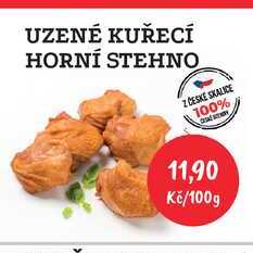 UZENÉ KUŘECÍ HORNÍ STEHNO 100g 