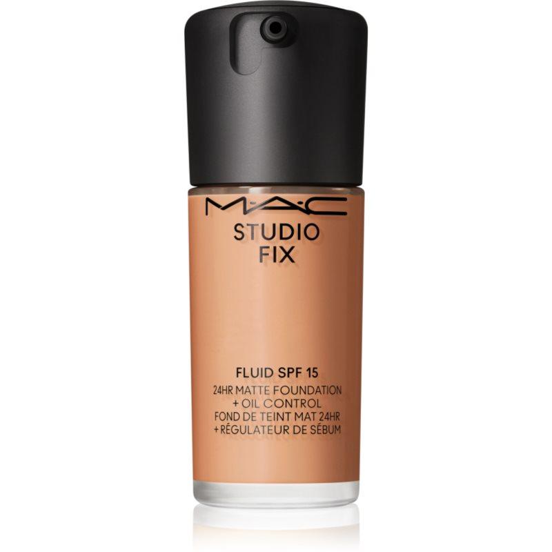 MAC Cosmetics Studio Fix Fluid SPF 15 24HR Matte Foundation + Oil Control matující make-up SPF 15 odstín NC44 30 ml