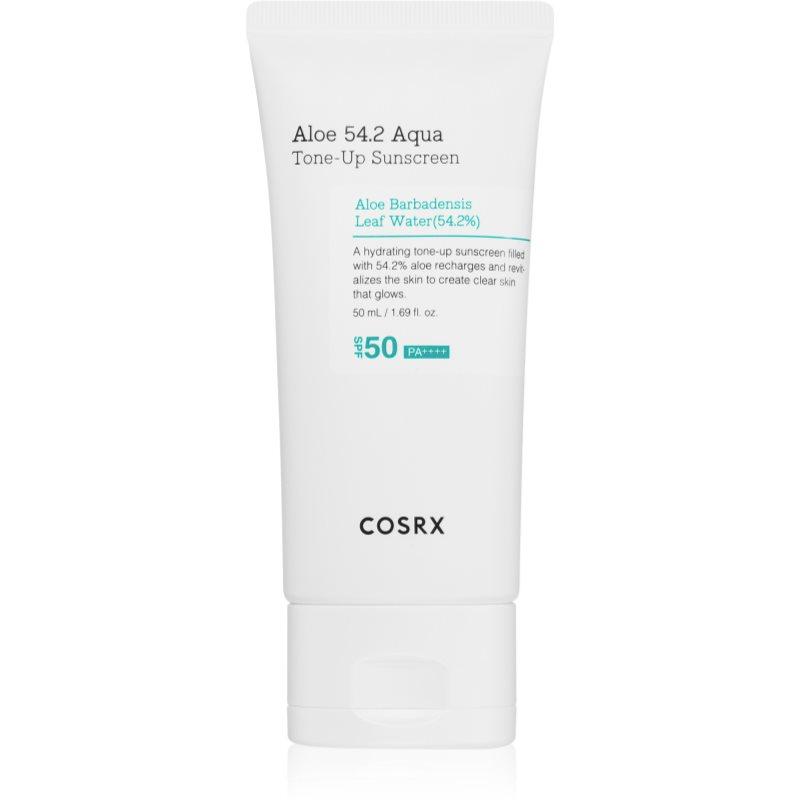Cosrx Aloe 54.2 Aqua Tone-Up Sunscreen ochranný tónovaný fluid na obličej SPF 50+ 50 ml