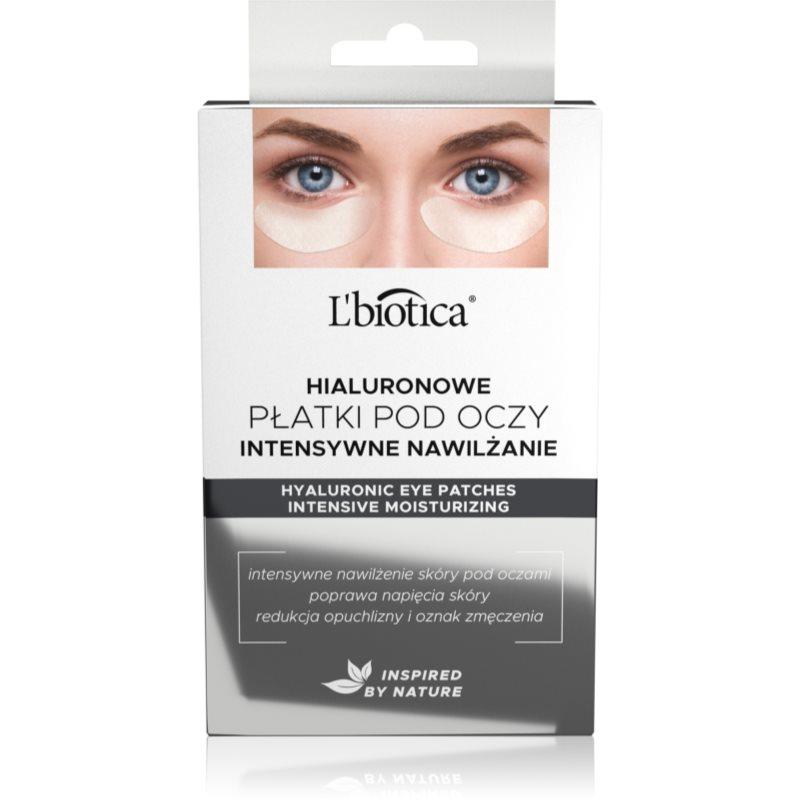 L’biotica Eye Patches Hyaluronic intenzivní hydratační maska na oční okolí 3x2 ks