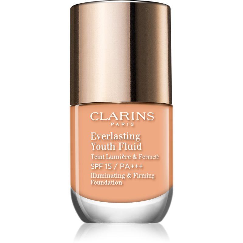 Clarins Everlasting Youth Fluid Foundation rozjasňující make-up SPF 15 odstín 108 Sand 30 ml