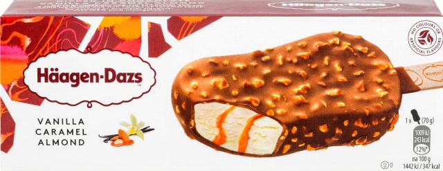 Häagen-Dazs Zmrzlina různé druhy