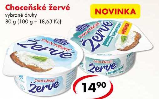 Choceňské žervé, 80 g
