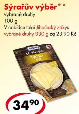 Sýrařův výběr, 100 g
