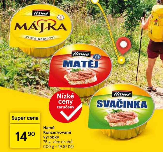Hamé Konzervované výrobky, 75 g, více druhů  