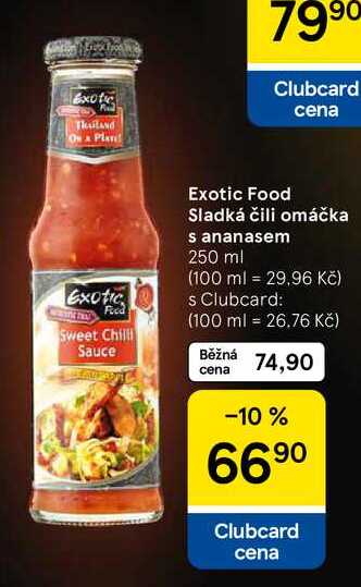 Exotic Food Sladká čili omáčka s ananasem, 250 ml 