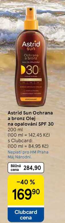 Astrid Sun Ochrana a bronz Olej na opalování SPF 30, 200 ml 