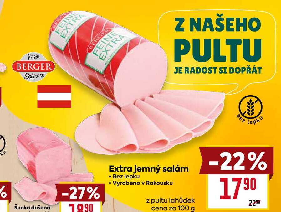 Extra jemný salám 100 g