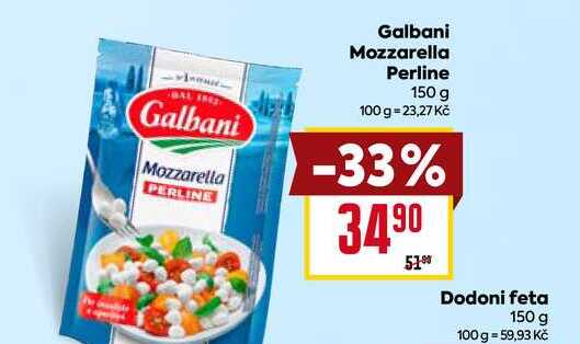  Galbani Mozzarella Perline 150 g 