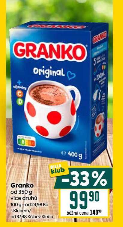 Granko od 350 g 