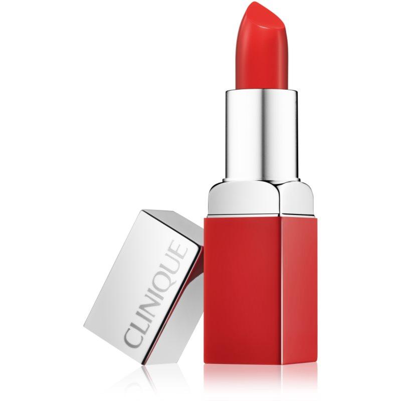 Clinique Pop™ Matte Lip Colour + Primer matná rtěnka + podkladová báze 2 v 1 odstín 03 Ruby Pop 3,9 g
