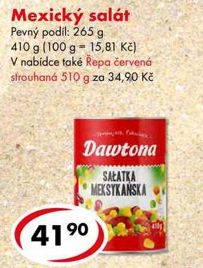 Mexický salát, 410 g