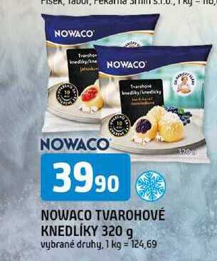 NOWACO TVAROHOVÉ KNEDLÍKY 320 g 