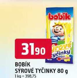 SÝROVÉ TYČINKY 80 g 