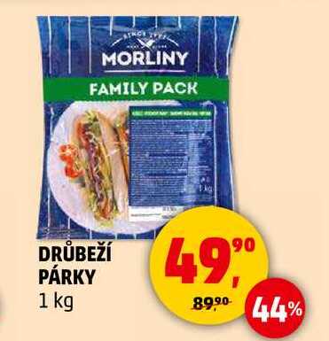 DRŮBEŽÍ PÁRKY, 1 kg 