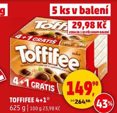 TOFFIFEE 4+1, 625 g 