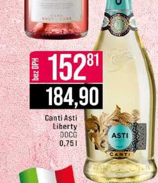 Canti Asti Liberty DOCG 0,75l