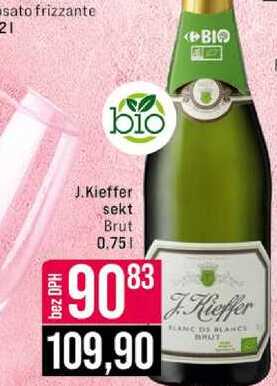 J.Kieffer sekt Brut 0.75l