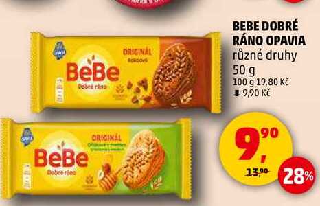 BEBE DOBRÉ RÁNO OPAVIA různé druhy, 50 g