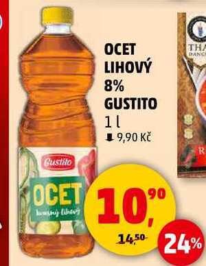 OCET LIHOVÝ 8% GUSTITO, 1 l 