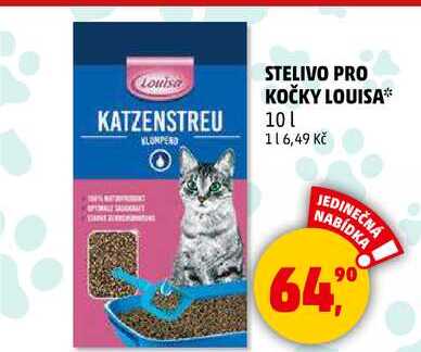 STELIVO PRO KOČKY LOUISA, 10 l 