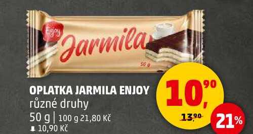 OPLATKA JARMILA ENJOY různé druhy, 50 g 