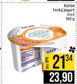 Kolios řecký jogurt med 150 g