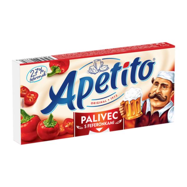 Apetito Palivec pikantní tavený sýr s feferonkami (3 ks)