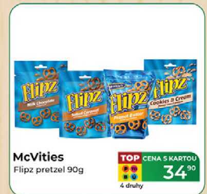 McVities Flipz pretzel 90g 