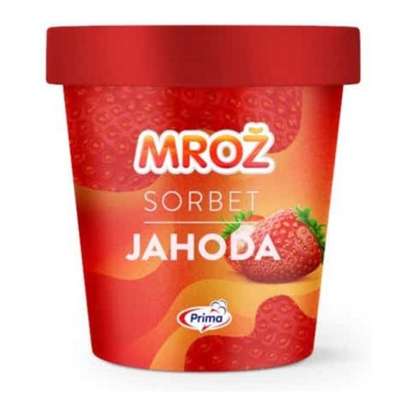 Mrož sorbet jahoda