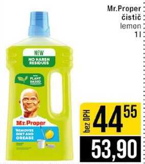 Mr.Proper čistič lemon 1l