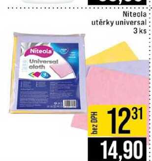 Niteola utěrky universal 3 ks