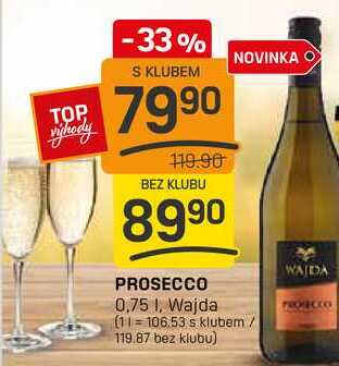 PROSECCO 0,75l