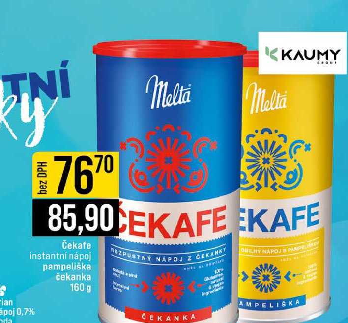 Čekafe instantní nápoj pampeliška čekanka 160 g