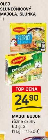 MAGGI BUJON různé druhy 60 g