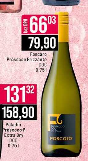 Foscaro Prosecco Frizzante DOC 0.75l