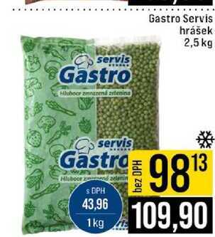 Gastro Servis hrášek 2,5 kg