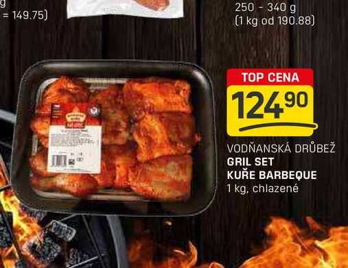 GRIL SET KUŘE BARBEQUE 1 kg, chlazené 