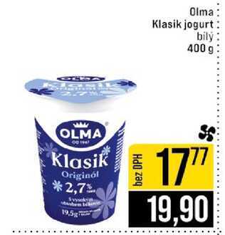 Olma Klasik jogurt bily 400 g 