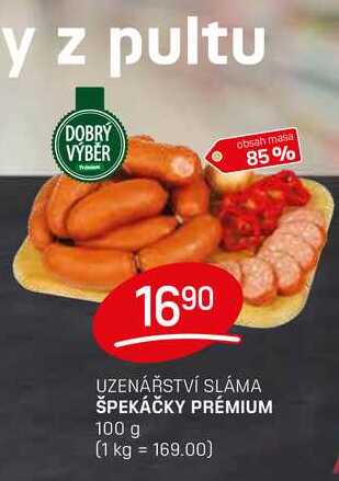 ŠPEKÁČKY PRÉMIUM 100 g 